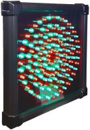 ИС-1/24/ Зелёный и Красный 145мм Светофор светодиодный односекционный